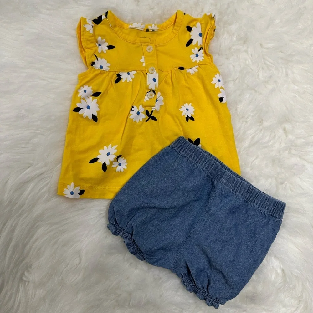 5/$30 Carter’s 9 Months Baby Girl Matching Outfit